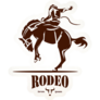 Rodeo Horse Symbol Sticker