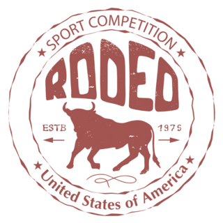 Rodeo Sports Competition Sticker