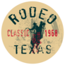 Rodeo Texas Typography Sticker