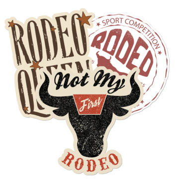 Rodeo Stickers & Decals | Free Shipping
