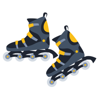Roller Skates Sticker