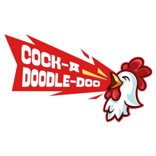 Rooster Cock-A-Doodle-Doo Sticker