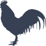 Rooster Sticker