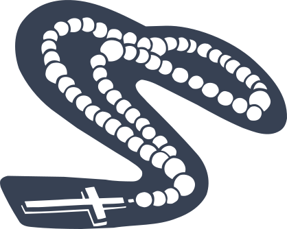 Rosary Sticker