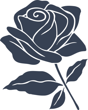 Rose Flower Sticker