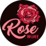 Rose Wine Sticker