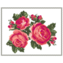 Roses Cross-stitch Sticker