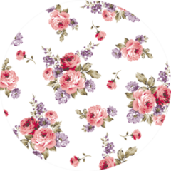 Roses Pattern Bunch Of Flowers Sticker