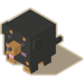 Rottweiler Cubic Sticker