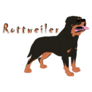 Rottweiler Name Sticker