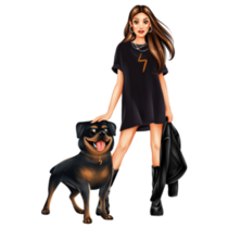 Rottweiler Owner Sticker