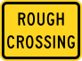Rough Crossing Sticker