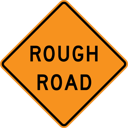 Rough Road Sticker