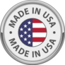 Round Made In USA Sticker