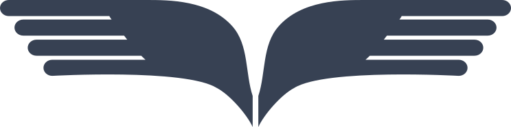 Rounded Wings Sticker