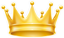 Royal Attribute Golden Crown Sticker