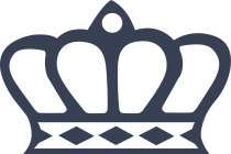 Royal Diamond Crown Sticker
