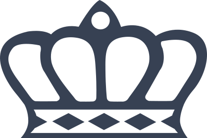 Royal Diamond Crown Sticker