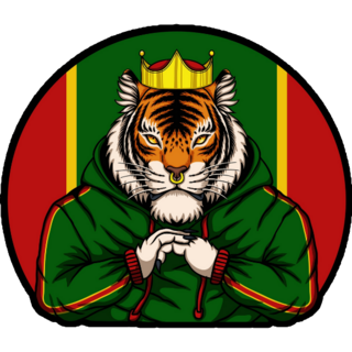 Royal Tiger Sticker