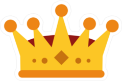 Royalty Crown Sticker
