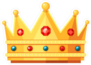 Ruby Emerald and Diamond Crown Sticker
