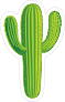 Rugged Cactus Sticker
