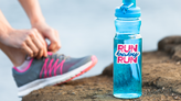 Run Baby Run water bottle sticker
