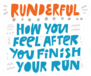 Runderful How You Feel After You Finish Your Run Sticker