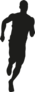 Runner Silhouette Sticker