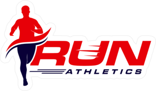 Running Athletics Sticker