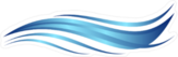 Rushing Water Waves Sticker