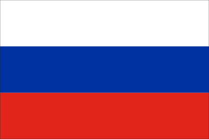Russia Country Flag Sticker