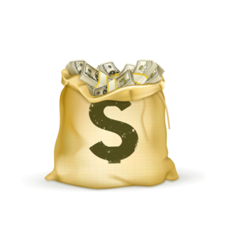 Sack of Money Sticker