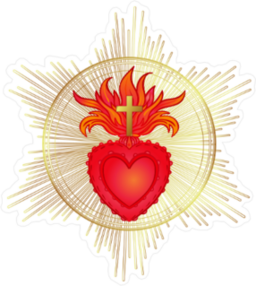 Sacred Heart Of Jesus Sticker
