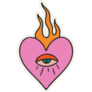Sacred Mexican Heart Sticker