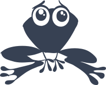 Sad Frog Toad Sticker