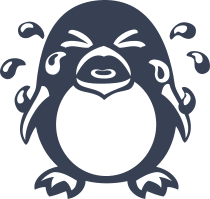 Sad Penguin Crying Sticker