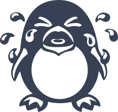 Sad Penguin Crying Sticker