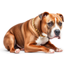 Sad Pit Bull Sticker