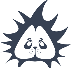 Sad Porcupine Face Sticker