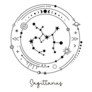 Sagittarius Constellation Universe Sticker
