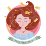 Sagittarius Zodiac Lush Hair Sticker