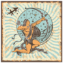 Sagittarius Zodiac Sign Square Horoscope Sticker