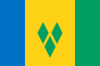 Saint Vincent And The Grenadines Country Flag Sticker