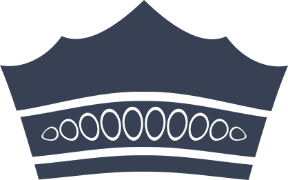 Saintly Crown Sticker