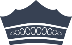 Saintly Crown Sticker