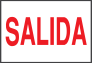 Salida Sticker