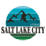 Salt Lake City Utah Souvenir Travel Illustration Sticker