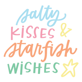 Salty Starfish Sticker