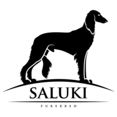 Saluki Breed Icon Sticker